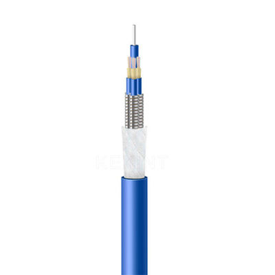 KEXINT GJASFKV Indoor Armoured Fiber Optic Cables 72 144 Core Indoor Multi-Core Armored Cable