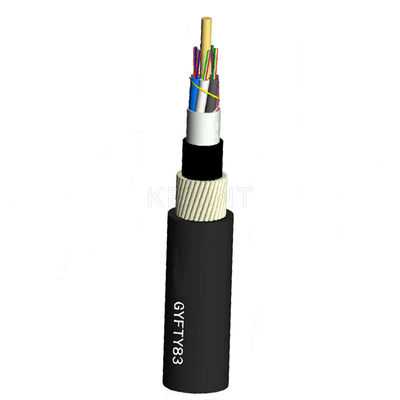 KEXINT GYFTY83 Outdoor Anti-bird Pecking Rat-proof Non-metal Central Strengthen FRP Optical Fiber Cable