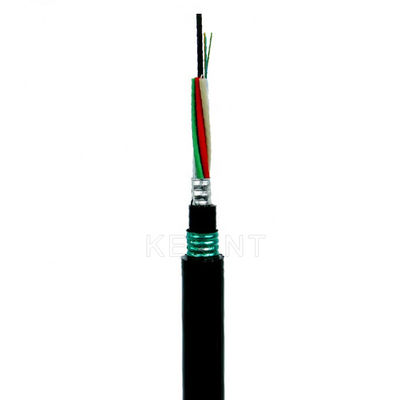 GYTA53 2-144 Cores Fiber Optical Cable KEXINT FTTH G.652D Multitube Armored Stranded
