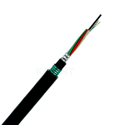 GYTA53 2-144 Cores Fiber Optical Cable KEXINT FTTH G.652D Multitube Armored Stranded