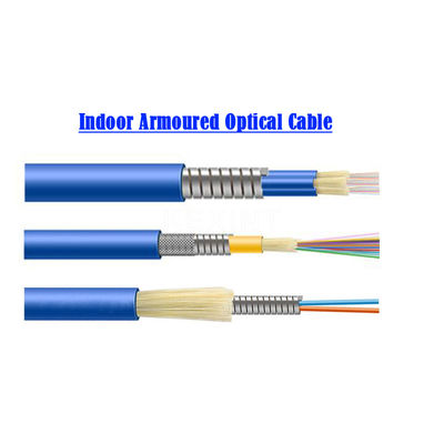 KEXINT GJKXTKJ-48B6a2 FTTH GJSFJV Indoor Fiber Optical Cable Blue SM Multimode