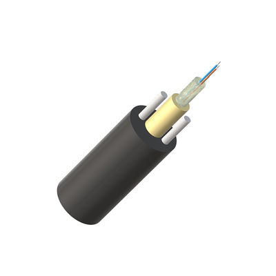 ADSS 8.5mm Fiber Optic Armoured Cable Central Bundle Tube Structure