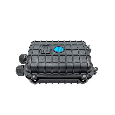 2 Ports Outdoor Waterproof UV Proof Fiber Optic Splice Closure FTTH IP68 6-96 Cores