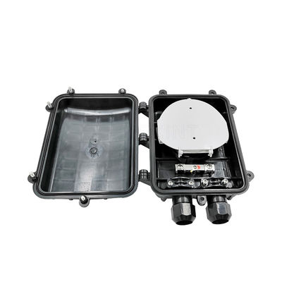 2 Ports Outdoor Waterproof UV Proof Fiber Optic Splice Closure FTTH IP68 6-96 Cores