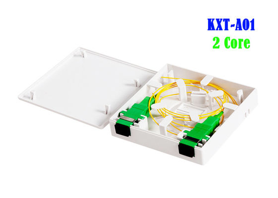 Indoor dustproof Flame Retardant Fiber Optic Distribution Box Multi Functional FTTH 86 ABS