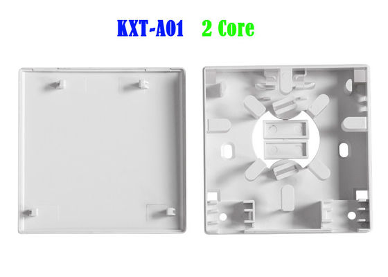 Indoor dustproof Flame Retardant Fiber Optic Distribution Box Multi Functional FTTH 86 ABS