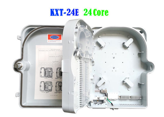 24 Strands Fiber Optic Distribution Box Terminal Total Enclosed Structure