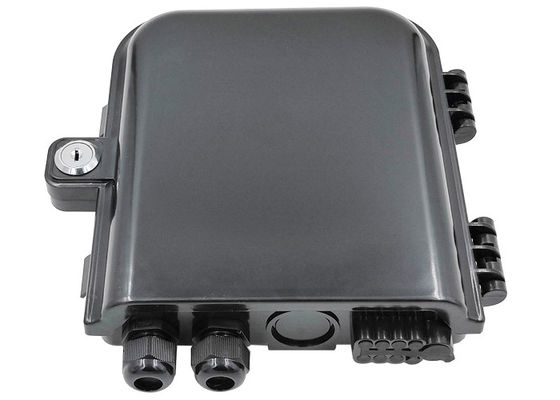 Outdoor 8 Core FTTH IP65 Optical Splitter Distribution Box