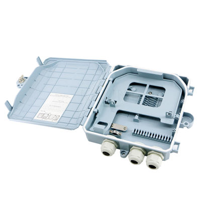 PLC Splitter Fiber Optic Distribution Box IP65 FTTH 8 Core