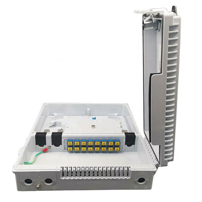 FTTX 16C Fiber Optic Distribution Box 1x8 PLC Splitter Box