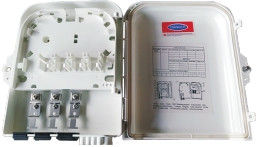 KEXINT KXT-A-8B FTTH Fiber Optic Distribution Box 8 Cores Outdoor IP66 Waterproof White