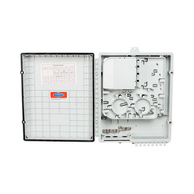 KEXINT PC ABS Fiber Optical Distribution Box Wall Mounted FTTH Termination Box White