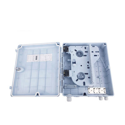 FTTH 32 Cores Fiber Optical Distribution Box KEXINT KXT-16I With PLC ABS PC White