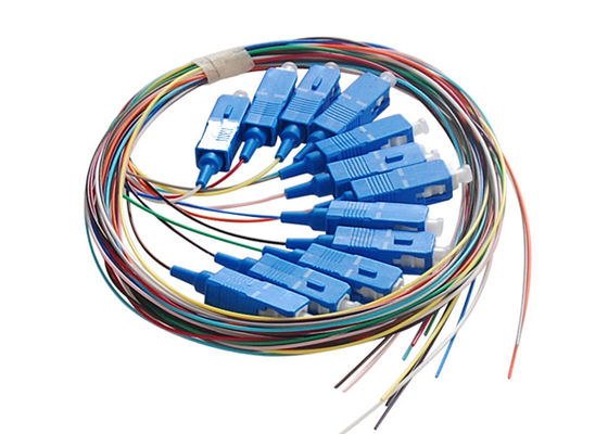 12 Colors Fiber Optical Patch Cord G652D G657A1 G657A2 1m 1.5m Pigtail