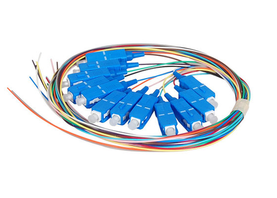 12 Colors Fiber Optical Patch Cord G652D G657A1 G657A2 1m 1.5m Pigtail