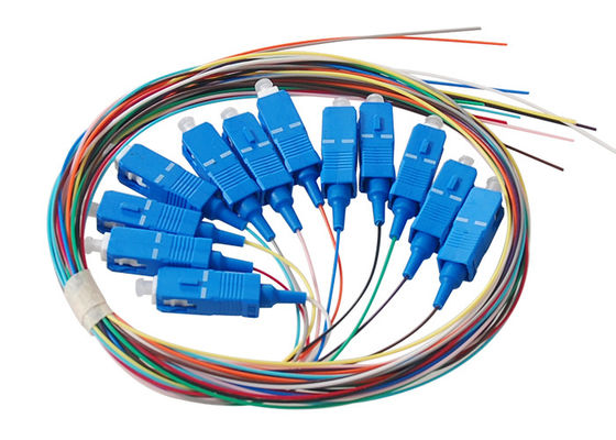 12 Colors Fiber Optical Patch Cord G652D G657A1 G657A2 1m 1.5m Pigtail