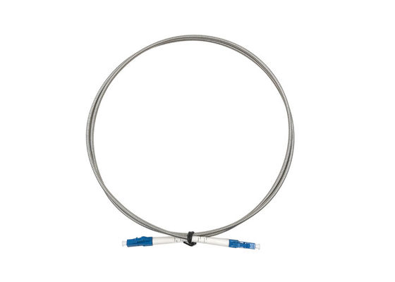 Network SM Fiber Optic Patch Cord LC UPC 1 3 Meters Armored Metal Jacket