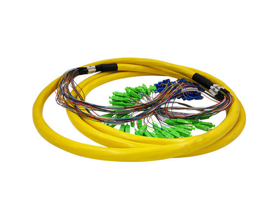 96 Cores 72 Cores Fiber Optical Patch Cord Single Multi Mode SC/APC LSZH