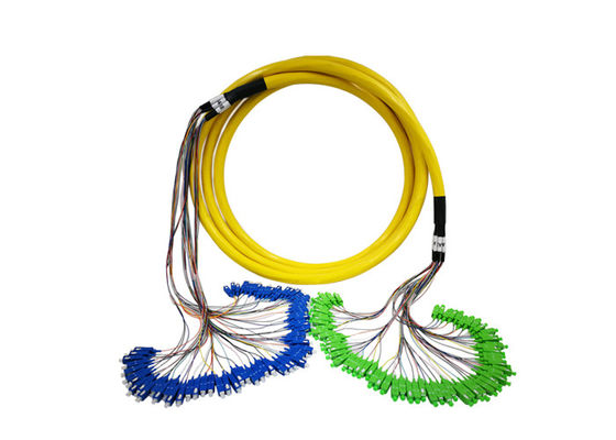 96 Cores 72 Cores Fiber Optical Patch Cord Single Multi Mode SC/APC LSZH