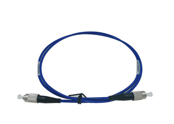 Indoor FC/UPC Armoured MM Fiber Patch Cord Cable Multimode 1 Meter PVC LSZH 100% 3D Test