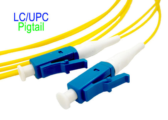LC To LC Multimode Duplex Fiber Optic Patch Cable PVC OM3 PLC G657A2 0.2 dB