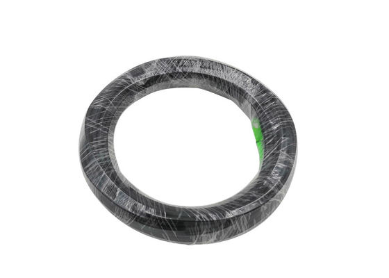 Black 4.0 FTTH Drop Cable Fiber Optical Patch Cord With 2.0 Connector SC/APC