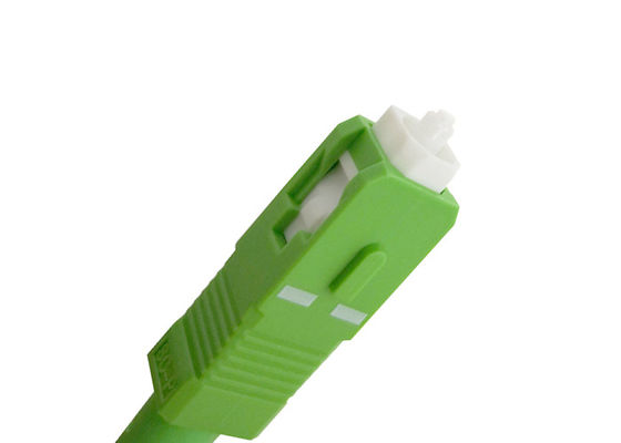 Communication Cabinet SC/APC Fiber Optic Patch Leads SM 3m Transfer Box LSZH Outer Sheath