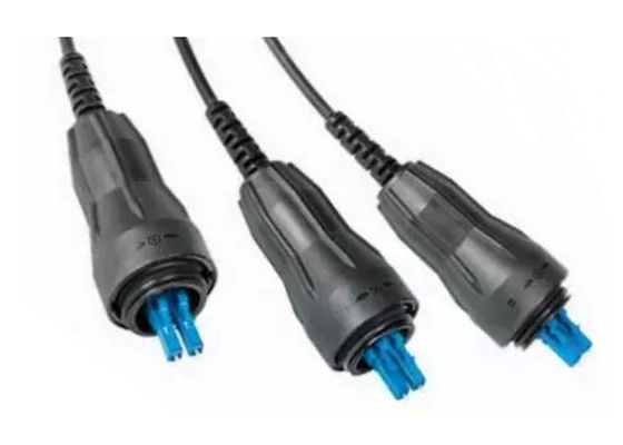 ODVA-SC/LC Waterproof Fiber Optical Patch Cord 0.2db Insertion Loss For RRU BBU