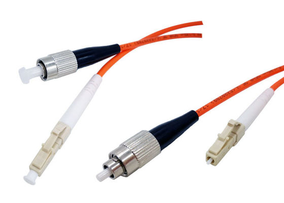 MM FC-LC Fiber Optical Patch Cord 1 Meter PVC LSZH 100% 3D Test Indoor Multimode