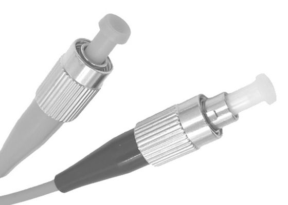 FC / APC FC / UPC FTTH Fiber Optical Patch Cord LSZH Sheath Low Insertion Loss