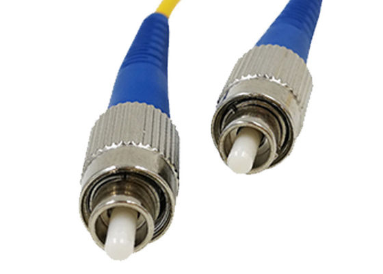 LSZH 0.2dB FTTH Fiber Optical Patch Cord SM 3m Length MODF FC / UPC - FC / UPC