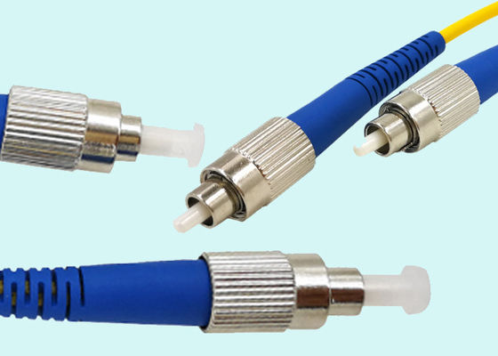 LSZH 0.2dB FTTH Fiber Optical Patch Cord SM 3m Length MODF FC / UPC - FC / UPC