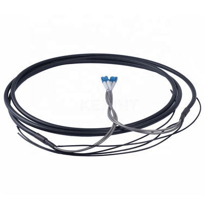 G657A2 LC UPC Fiber Patch Cord SM Duplex Armoured