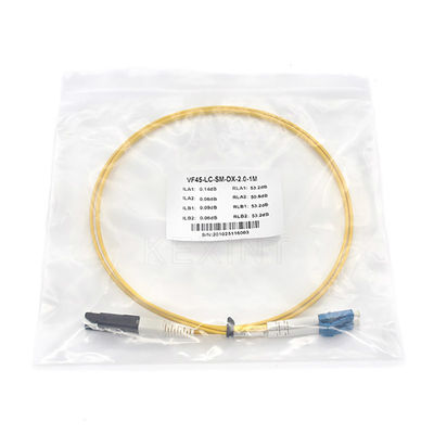 KEXINT FTTP Fiber Optic Patch Cord Duplex VF45 To LC UPC Connector Single Mode Multimode