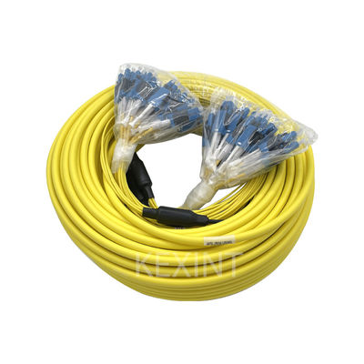 FTTH Multiplex LC Uniboot Fiber Optic Patch Cord 7.0mm 36 Cores G657. A2 LSZH 40m SM