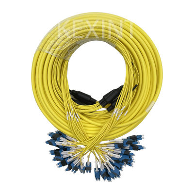FTTH Multiplex LC Uniboot Fiber Optic Patch Cord 7.0mm 36 Cores G657. A2 LSZH 40m SM