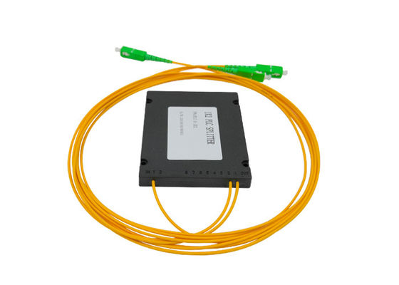ABS FTTH Fiber Optic PLC Splitter , EPON GPON Fiber Splitter 2.0 3.0mm