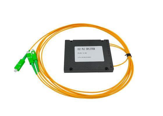 ABS FTTH Fiber Optic PLC Splitter , EPON GPON Fiber Splitter 2.0 3.0mm