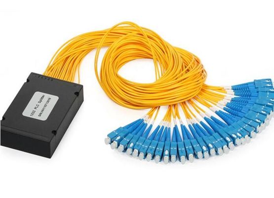 1X64 EPON GPON Splitter , Outdoor FTTH Splitter SC APC SC UPC Connector
