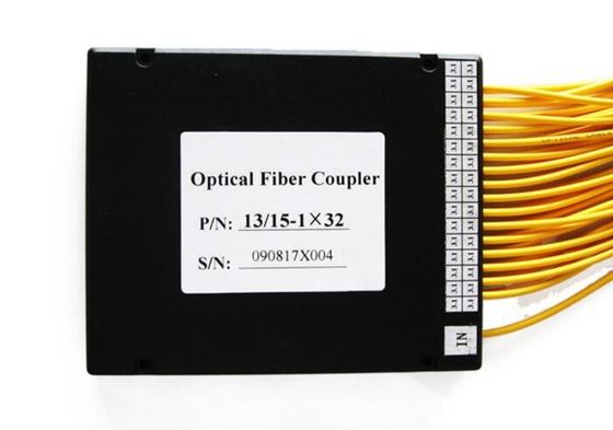 1X64 EPON GPON Splitter , Outdoor FTTH Splitter SC APC SC UPC Connector