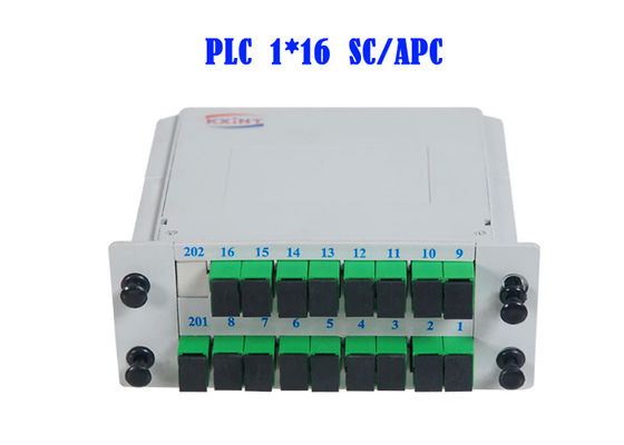 Coloured Passive Optical Splitter Fiber Separation Low Insertion Loss