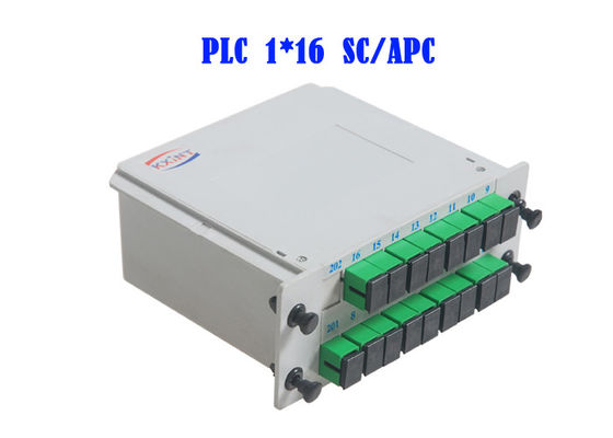 Coloured Passive Optical Splitter Fiber Separation Low Insertion Loss