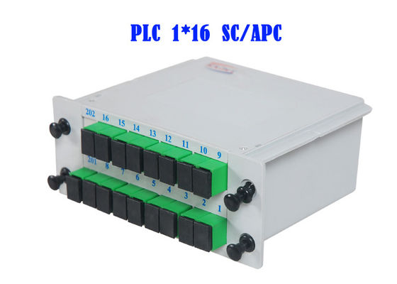 Coloured Passive Optical Splitter Fiber Separation Low Insertion Loss