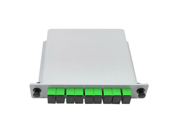 Fast 1x8 PLC Splitter Fibre Separation , Single Mode Fiber Splitter LGX