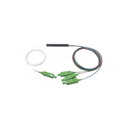 KEXINT 1x3 SC APC Mini Type Single Mode Fiber Splitter Low Insertion Loss Small Size