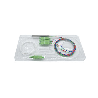 KEXINT 1x3 SC APC Mini Type Single Mode Fiber Splitter Low Insertion Loss Small Size