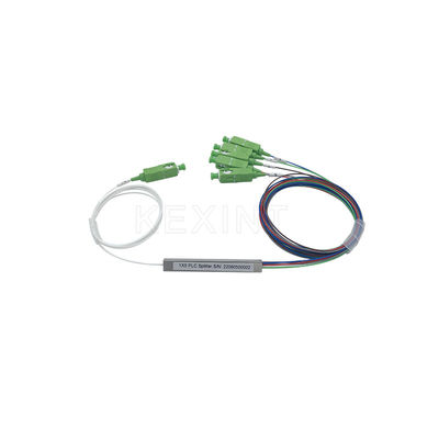 KEXINT Single Mode G657A1 Fiber PLC Optical Splitter Mini Type 1x5 SC APC Connector