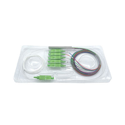 KEXINT Single Mode G657A1 Fiber PLC Optical Splitter Mini Type 1x5 SC APC Connector