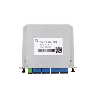 Fiber Optical LGX PLC Splitter FTTH 1x8 SC UPC Connector Card Type