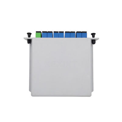 Fiber Optical LGX PLC Splitter FTTH 1x8 SC UPC Connector Card Type
